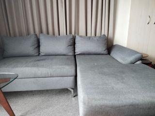 mf mahogany frame cara sofa furniture home living furniture sofas on carousell