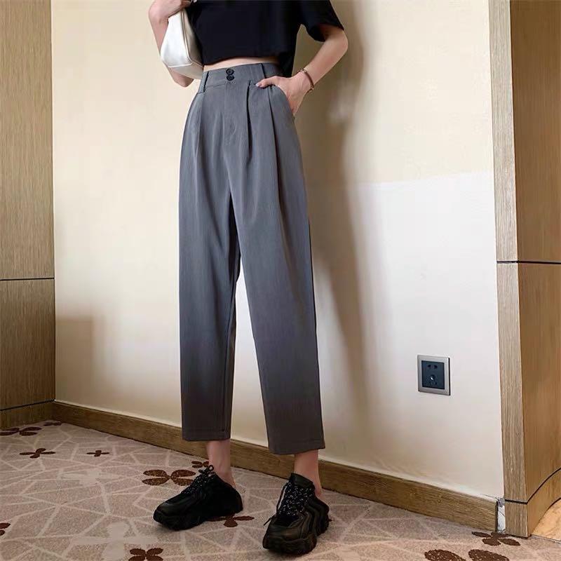 Casual loose fitting hotsell trousers