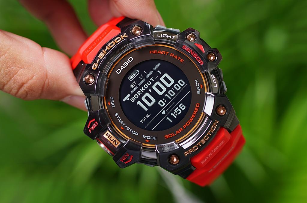 1度だけ着用G-SHOCK GBD-H1000 red - 時計