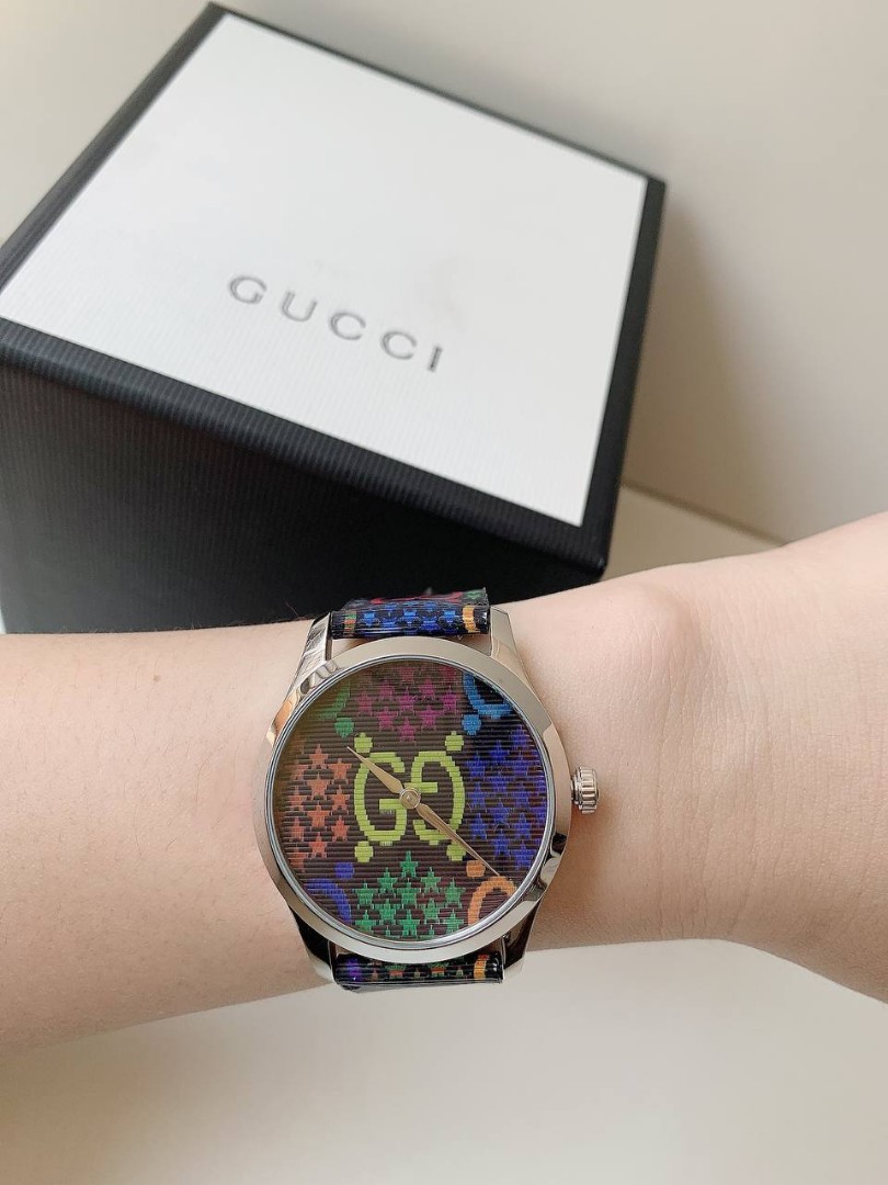 Gucci new arrivals psychedelic watch