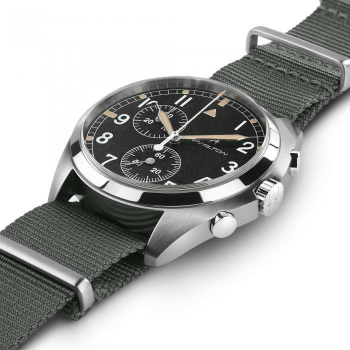 Hamilton Khaki Aviation Pilot Pioneer Chrono