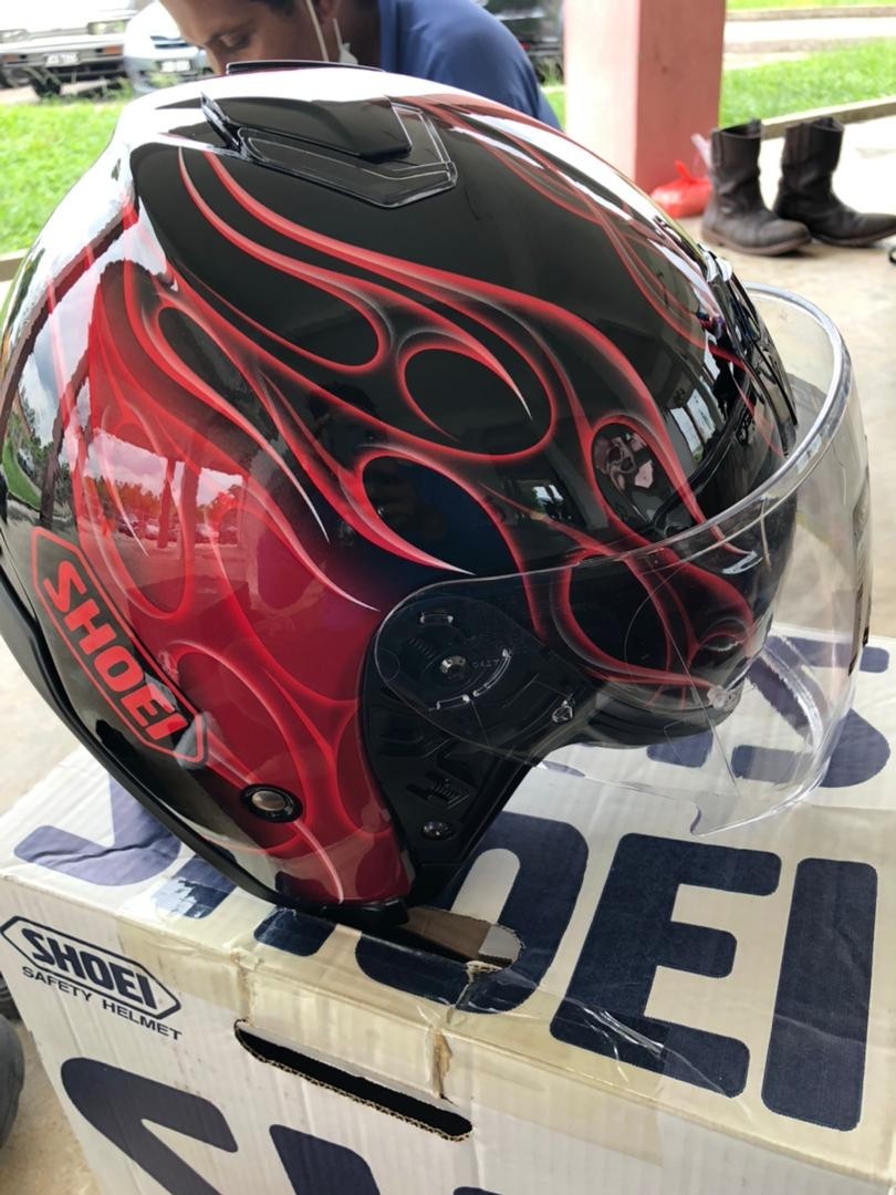 Shoei j cruise sale reborn red