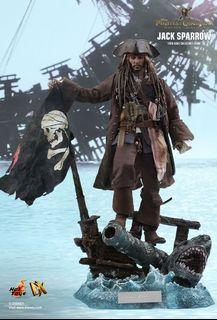 Hot Toys DX 15「BASE 底坐」 POTC  Pirates of the Caribbean DMTNT – Jack Sparrow 魔盜王 喪屍鯊魚 Zombie Shark [ 12" Action Figure 1/6 人偶 ~ Hot Toys Sideshow Gentle Giant movie toy DX15 masterpiece series ]Hottoys Hottoy [[ 付原型師簽名版 sculptor autograph exclusive ]]