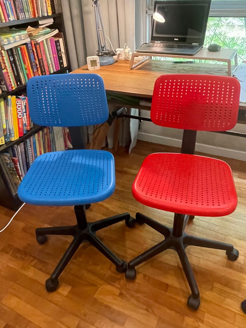 IKEA ALRIK Swivel study office Chair, Furniture & Home Living, Furniture,  Chairs on Carousell