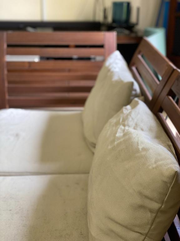 IKEA Applaro outdoor sofa with cushions, Furniture & Home Living