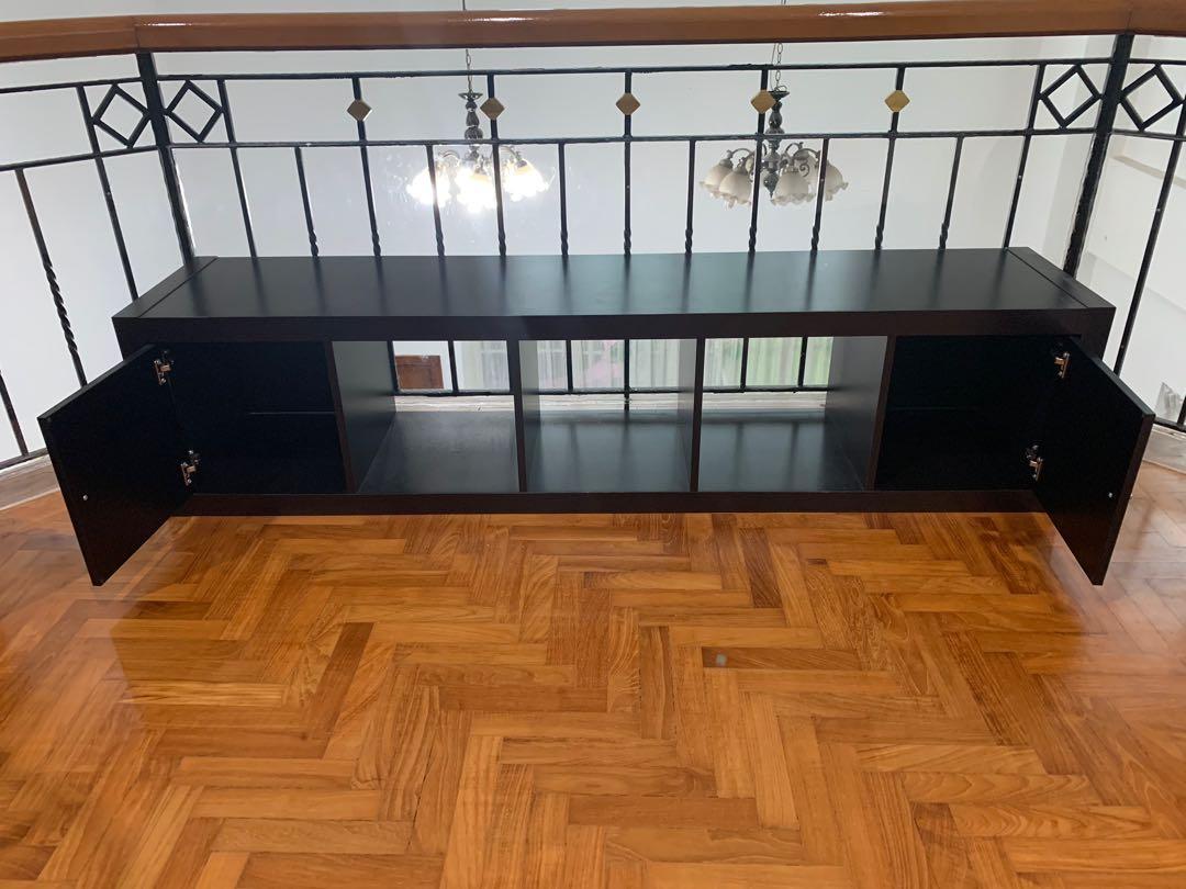 Ikea kallax 5 cube with doors 20, Furniture & Home Living, Furniture