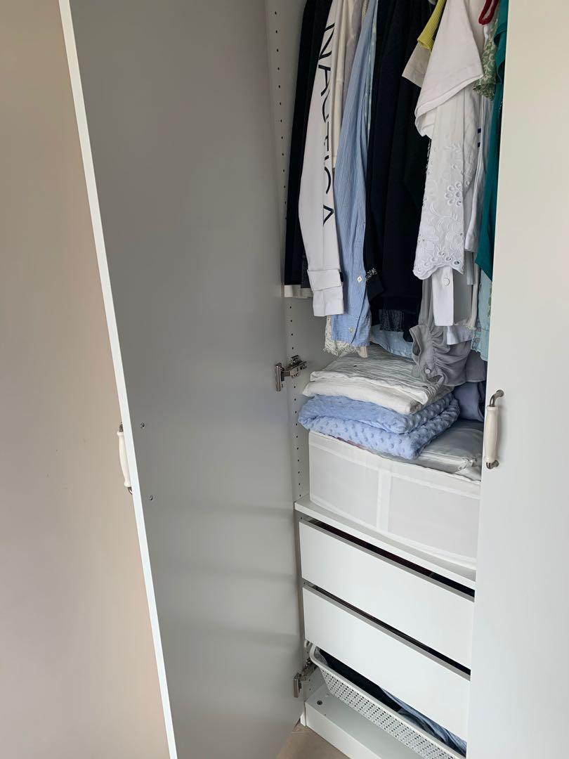IKEA Wardrobes, 傢俬＆家居, 傢俬, 書櫃、櫃子及架 Carousell