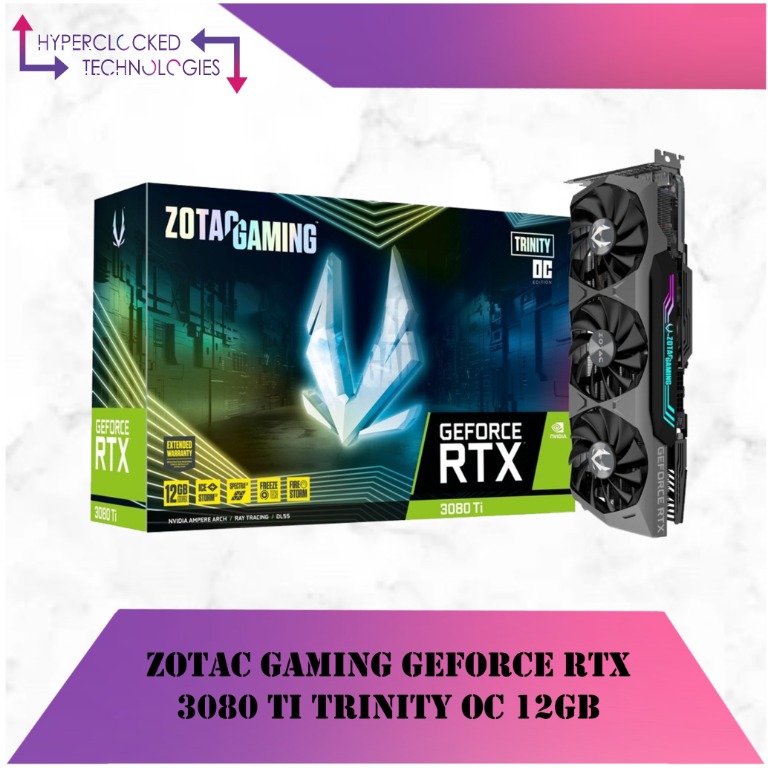 RTX 3080Ti Trinity OC 12GB + ウォーターブロック（ZOTAC