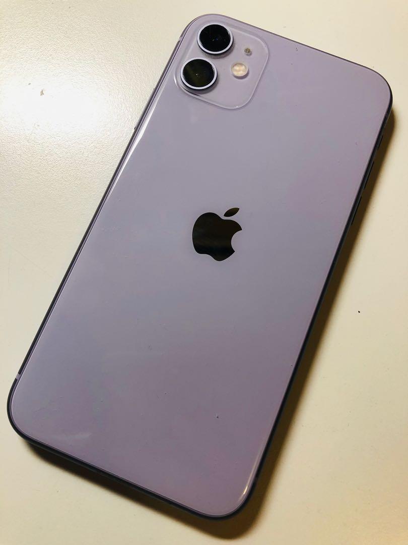 iphone 11 128GB Purple紫色, 手提電話, 手機, iPhone, iPhone 11 系列