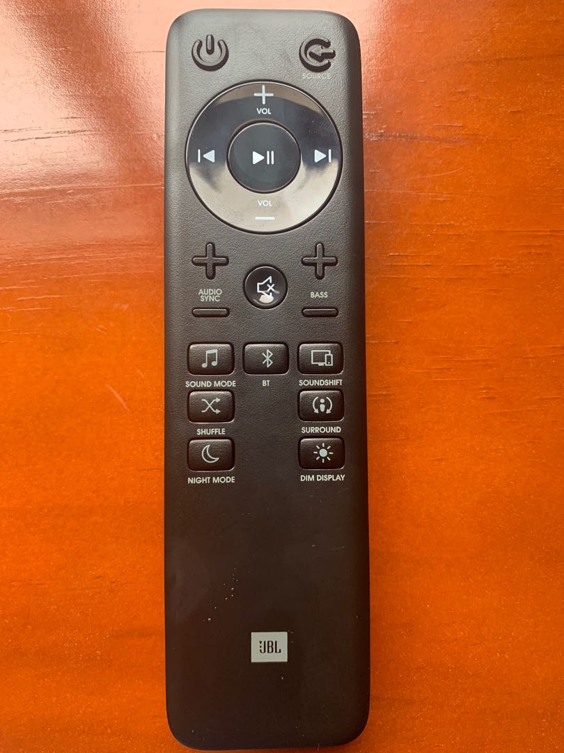 JBL Sound Bar Remote, Audio, Soundbars 