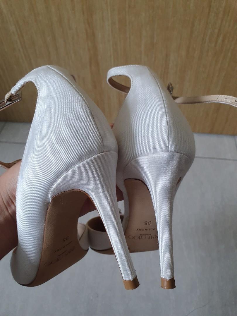 Jimmy Choo Lucy 85 Crystal Embellished Women s Fashion Footwear Heels on Carousell