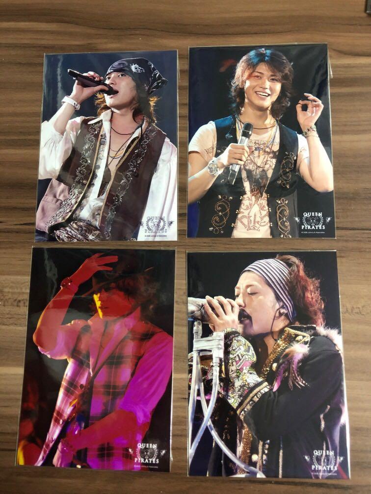 KAT-TUN 赤西仁akanishi jin Queen of pirates concert相set, 興趣及