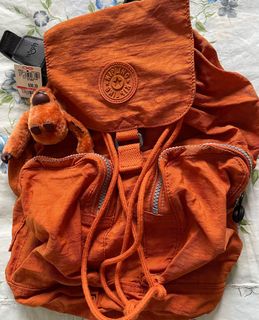 Kipling backpack orange color Women s Fashion Bags Wallets
