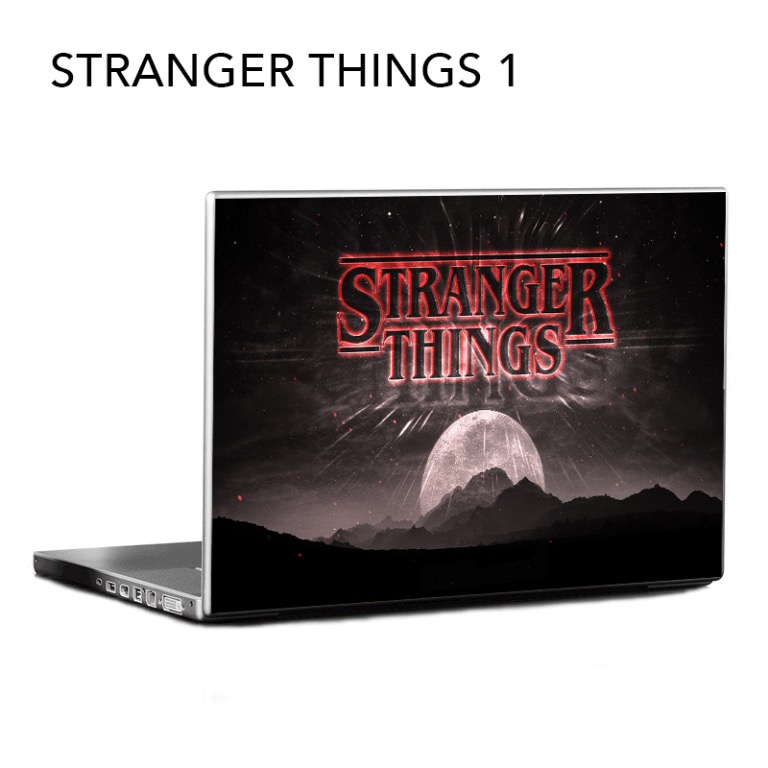 Stranger things sale laptop case