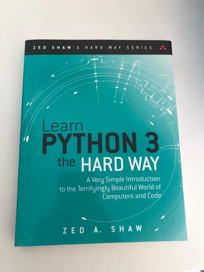 Learn Python 3 The Hard Way, Hobbies & Toys, Books & Magazines ...
