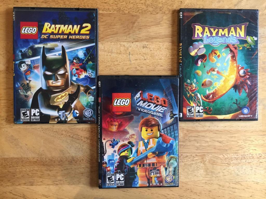 Lego Batman 2 DC Superheroes Rayman Legends The Lego Movie