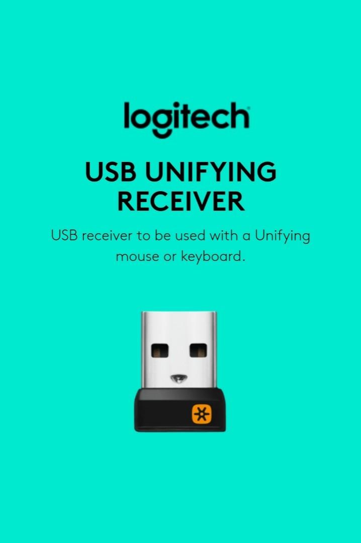 Logitech Unifying Receiver USB dongle / 6 Devices Dual Connectivity