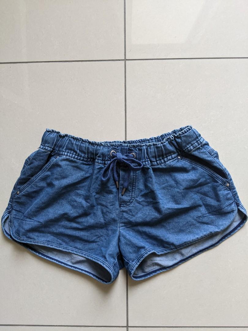 Lorna jane clearance denim shorts