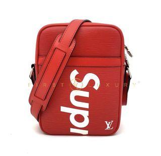 Louis Vuitton LV x Supreme chain wallet epi Red, Luxury, Accessories on  Carousell
