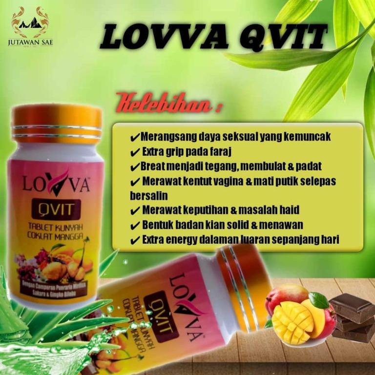 Lovva Qvit Lovva Jamu Modern Health Nutrition Health Supplements Health Food Drinks Tonics On Carousell