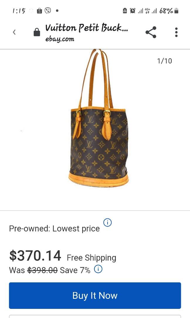 Lv bag rank ab (Category: Luxury Bags & Wallets) located in Manila. Submitted by sajrev (Listing ID 1104505688, Image 1). Description: authentic lv with code rank ab need to clean sa loob.