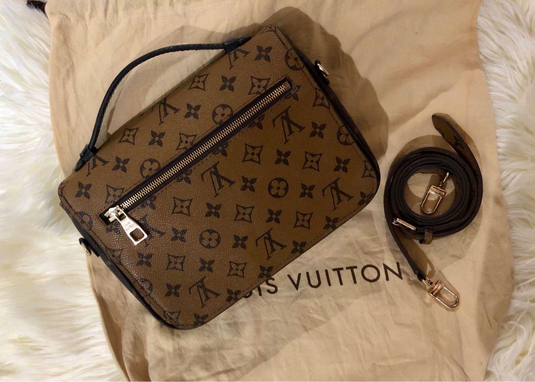 Louis Vuitton Monogram Reverse Pochette Metis - Brown Shoulder Bags,  Handbags - LOU789959