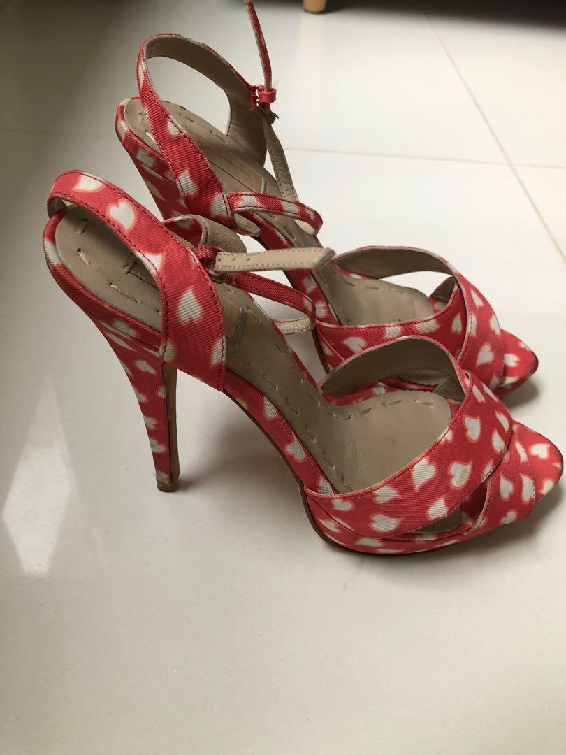 White on sale designer heels