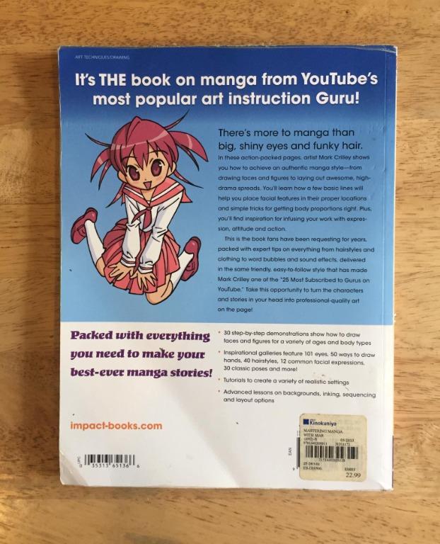 Mastering Manga with Mark Crilley (Drawing Guidebook) (Category: Comics & Manga) located in Rizal. Submitted by redd276 (Listing ID 1104430005, Image 3). Description: Drawing guide book purchased from a bookstore in NYC. I can provide more photos if necessary..