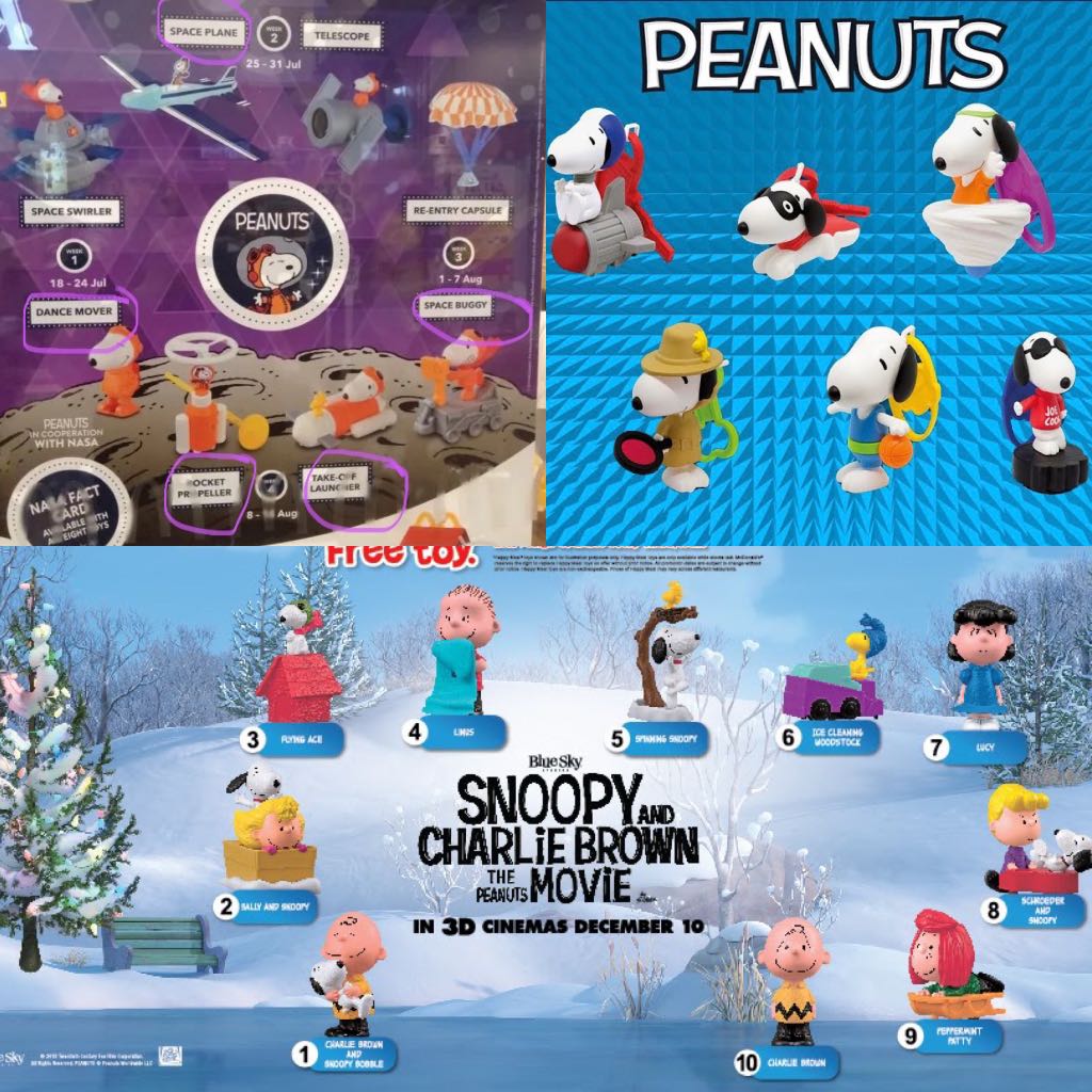Coleccion snoopy mcdonalds 2019 new arrivals