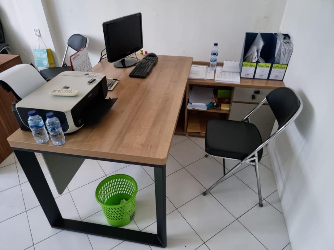 meja kantor meja tulis meja kerja meja manager informa l shape