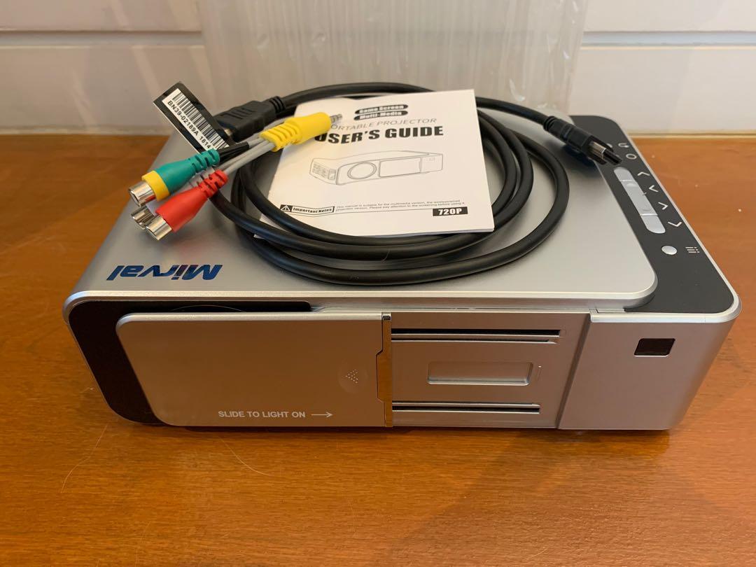 Mirval Portable Projector, TV & Home Appliances, TV & Entertainment ...