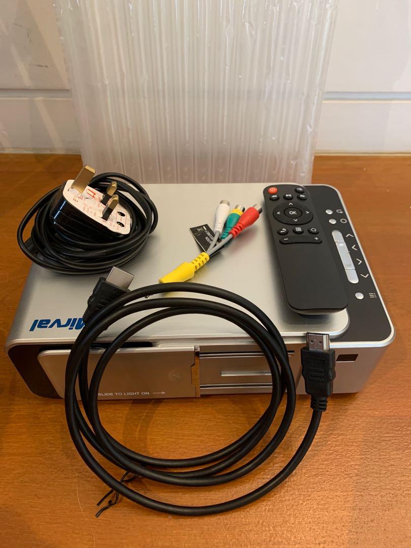 Mirval Portable Projector, TV & Home Appliances, TV & Entertainment ...