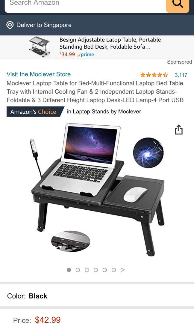 Moclever laptop table sale