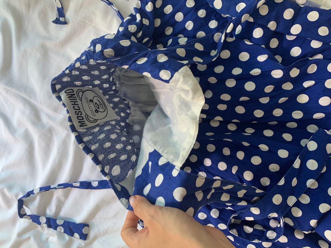 moschino Polka Dot Dress