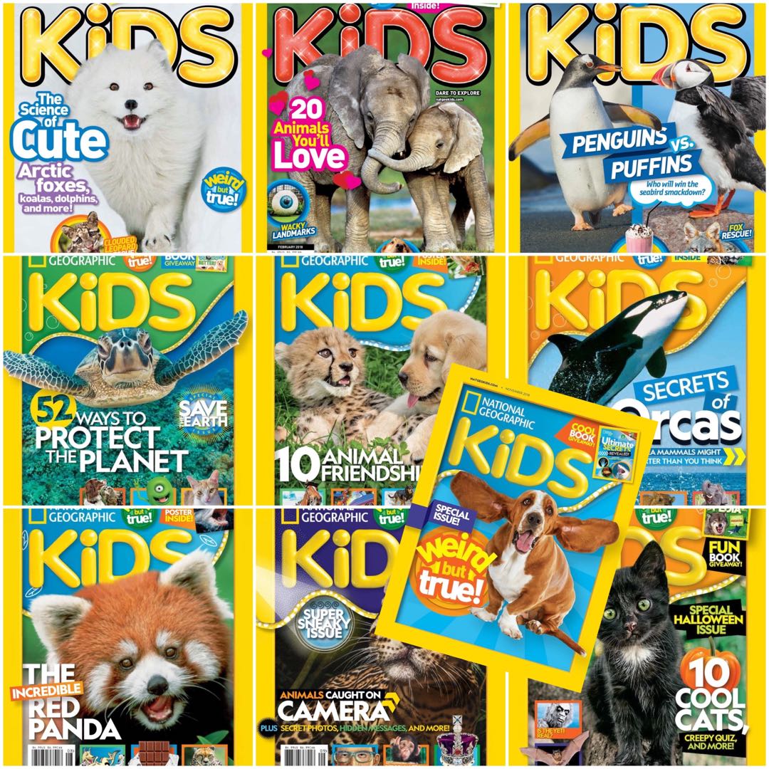 NATIONAL GEOGRAPHIC KIDS N.8
