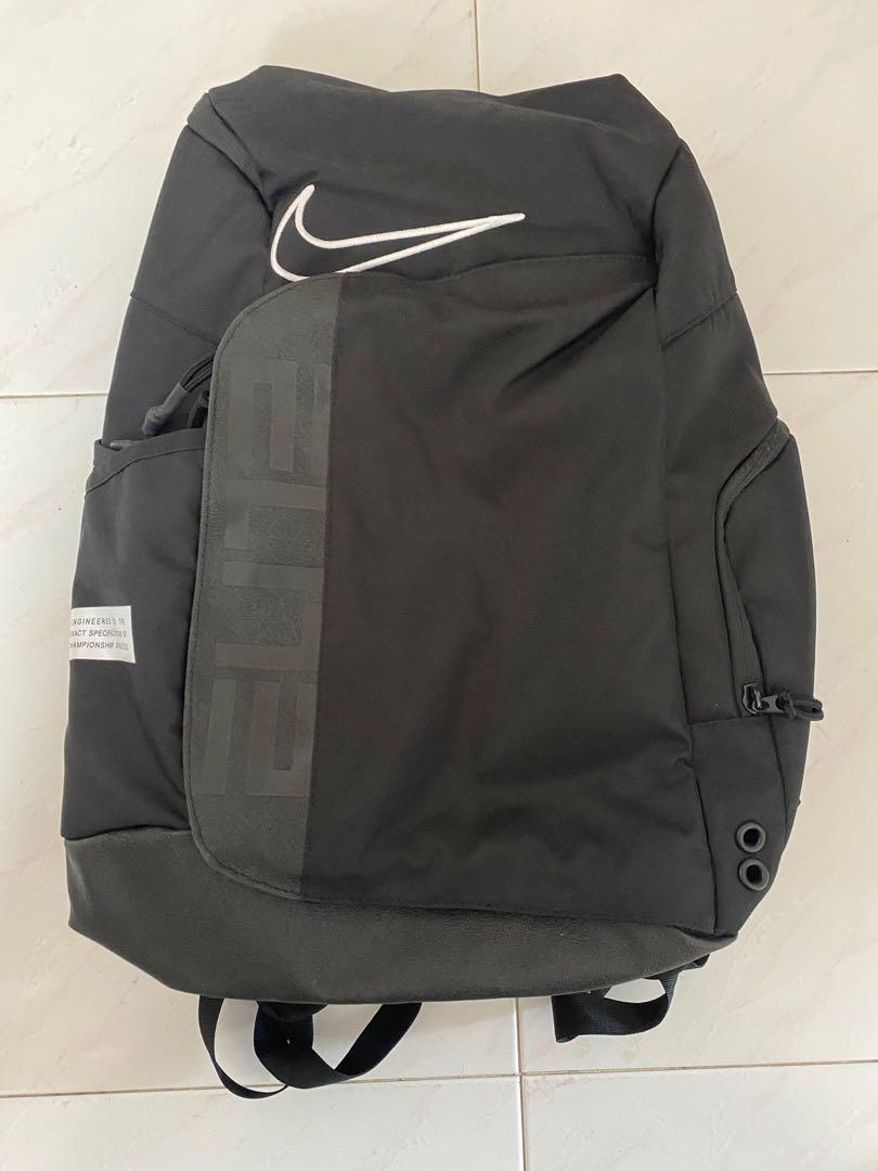 grey nike elite backpack
