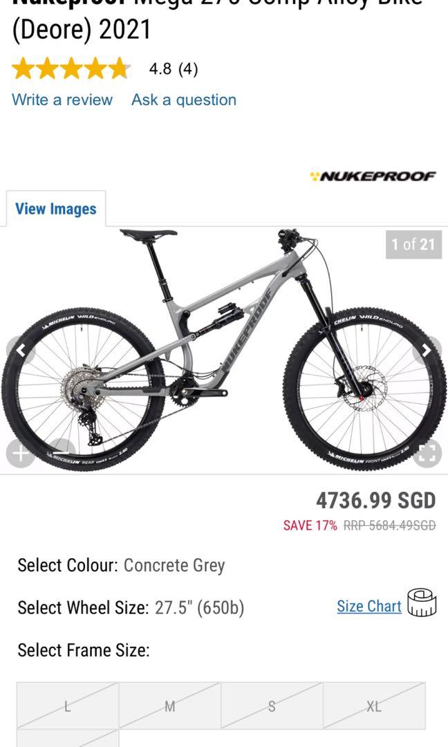 Nukeproof Mega 27.5 M Alloy 2021 Sports Equipment Bicycles