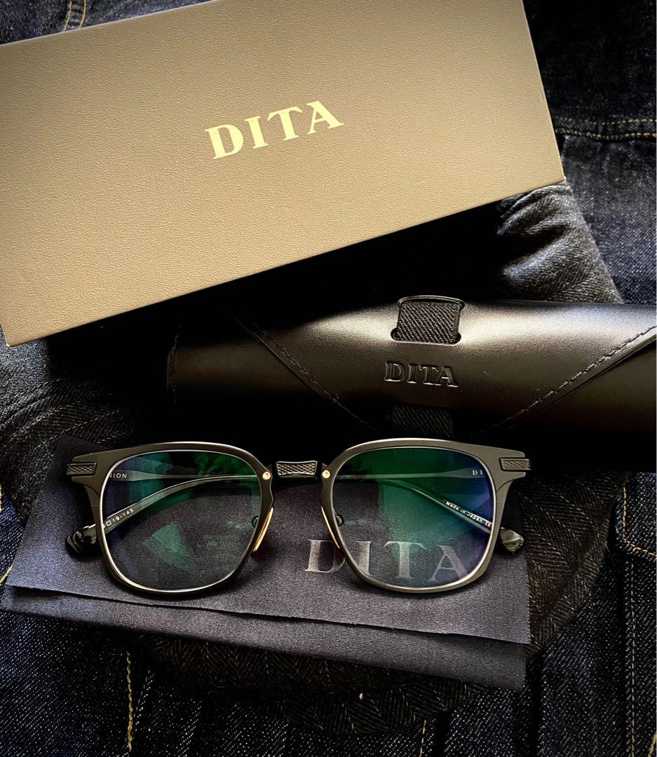 Dita LXN-Evo Unisex Dark Grey Aviator Sunglasses