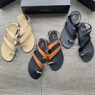 PEDRO Toe Loop Slingback Sandals