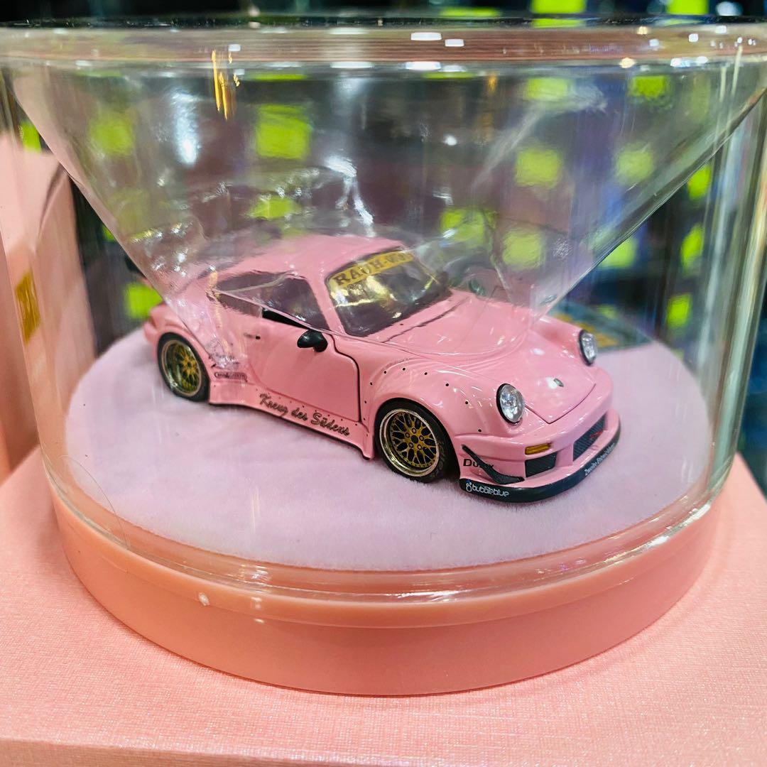 PGM 1/64 Die-Cast Fully Open Model Car RWB 930 Pink Luxury Edition with  Figure of Pig Key Chain 豪華版Porsche 保時捷911 Rauh Welt Begriff 粉紅連粉紅豬, 興趣及遊戲,  收藏品及紀念品, 明星周邊-