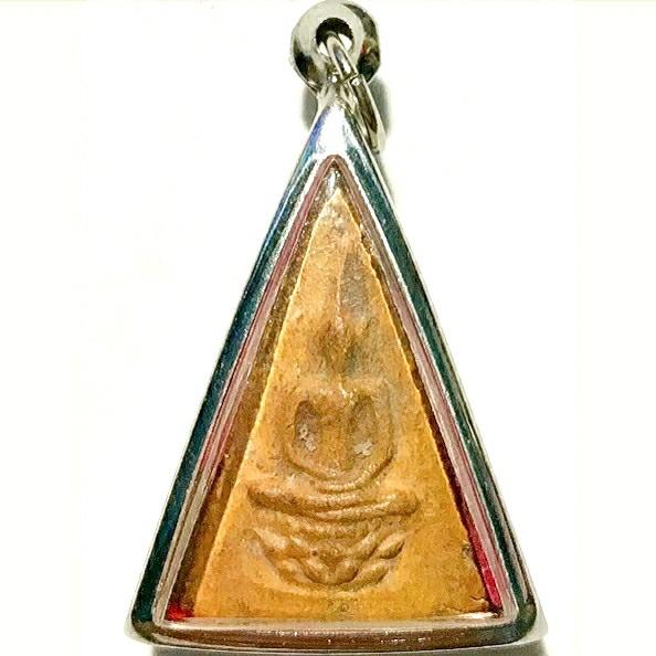 PHRA SOMDEJ PAITONG LP PRINK RARE OLD THAI BUDDHA AMULET PENDANT MAGIC ANCIENT#9 