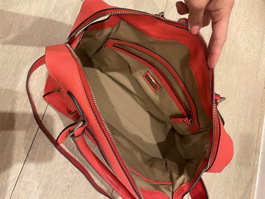 Pink Fino Leather bag (Category: Luxury Bags & Wallets) located in Pasig City. Submitted by closetqueen8888 (Listing ID 1104429419, Image 3). Description: Pink Fino leather bag with long strap Genuine leather Pre loved Price: 8k + SF.