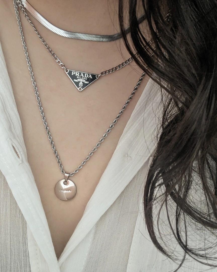 Prada reworked necklace sales