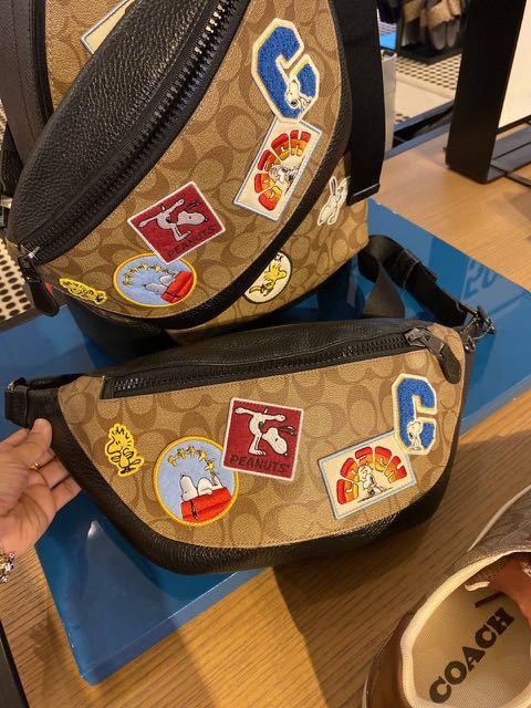 Coach peanuts best sale bag