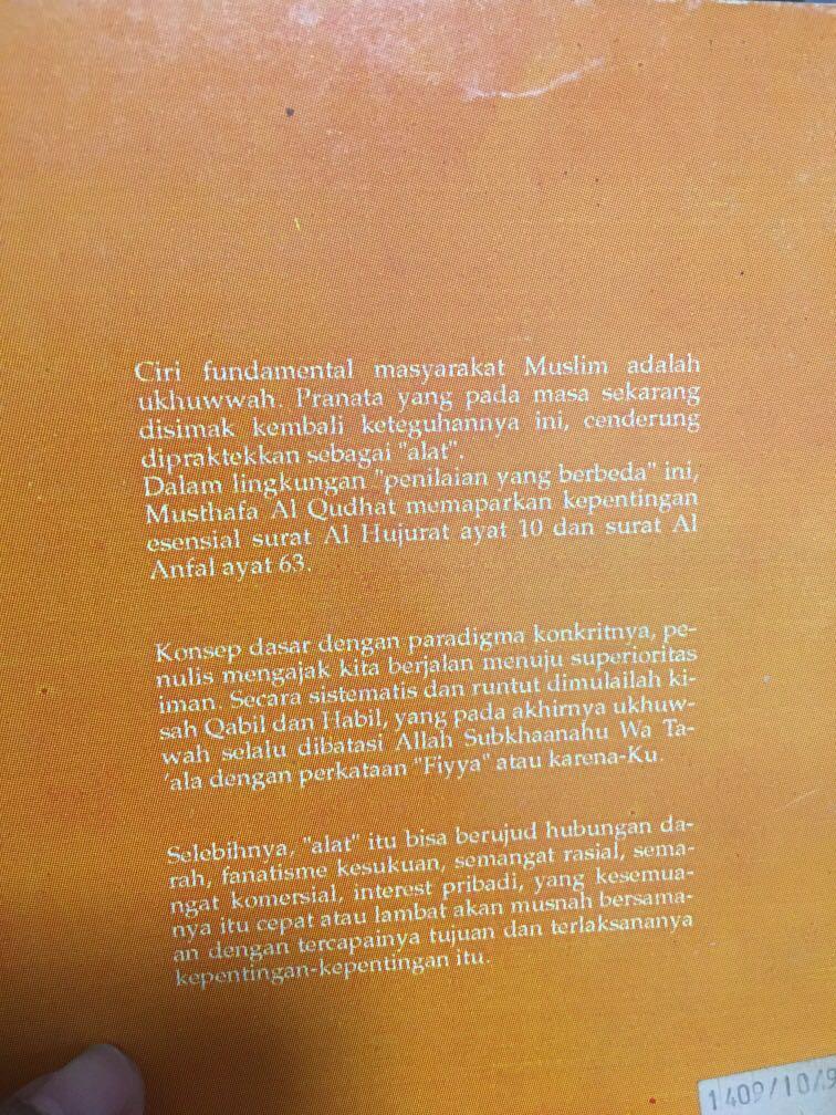 Prinsip Ukhuwwah Dalam Islam Malay Hobbies Toys Books Magazines Religion Books On Carousell