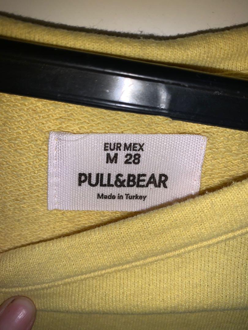 Pull and bear yellow sweater store