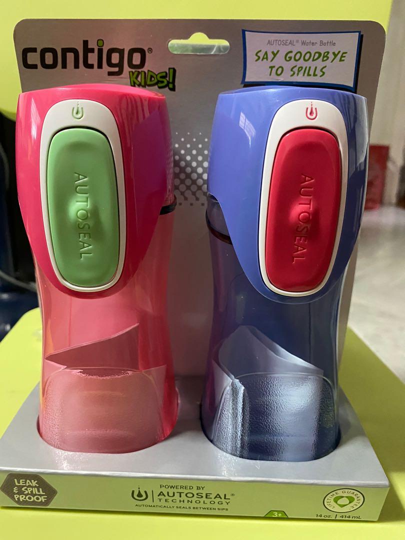 Contigo 14 oz. Kids Trekker Autoseal Water Bottle 2-Pack - Sprinkles/Wink