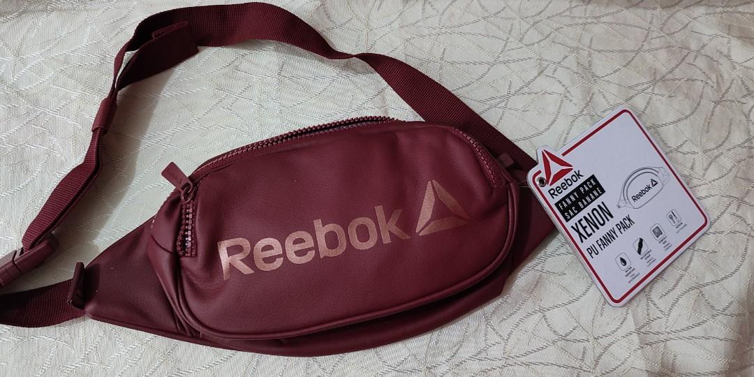 Red reebok fanny pack best sale