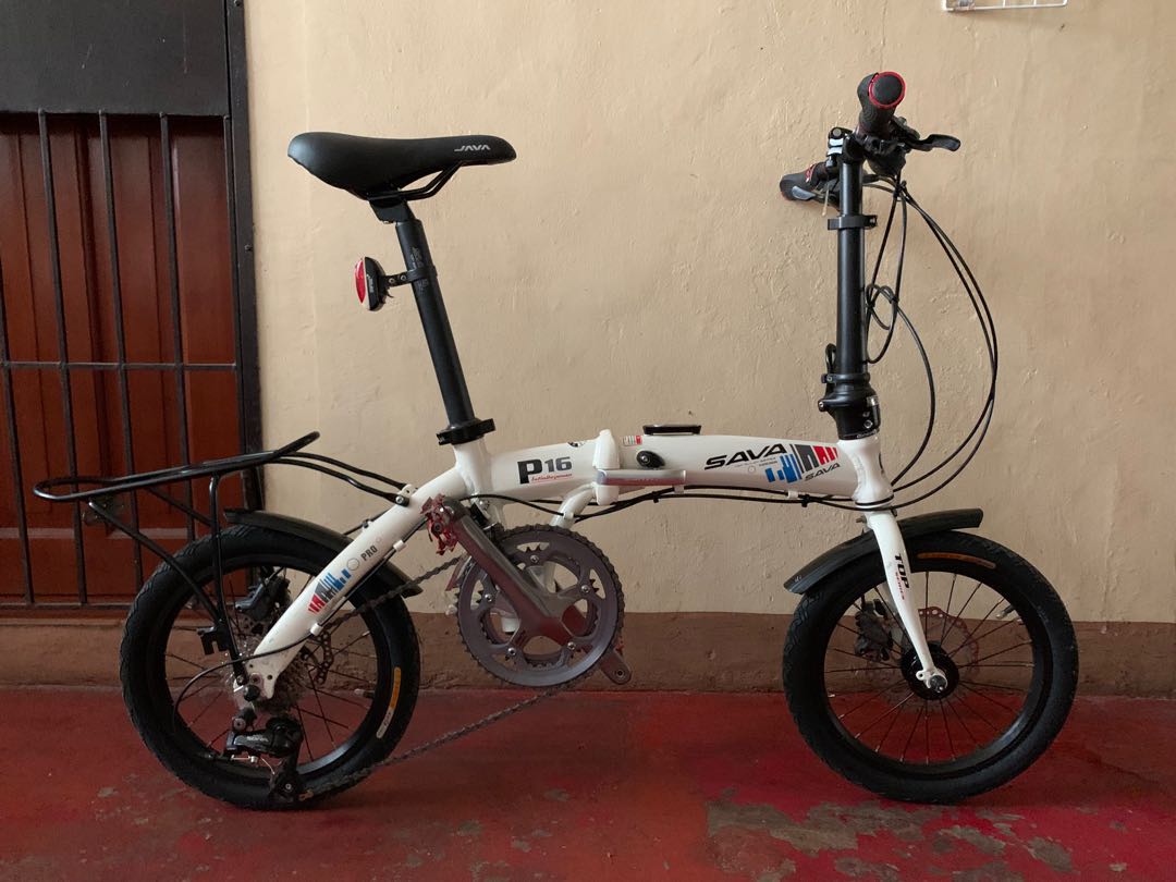 Sava p16 folding bike sales