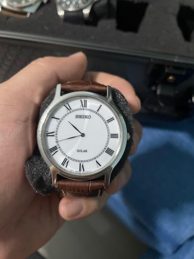 Seiko solar Men s Fashion Watches Accessories Watches on